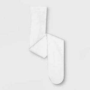 Cat & Jack Accessories - Girls White Sweater Footed Tights Cat & Jack Accessories - Girls White Sweater Footed Tights